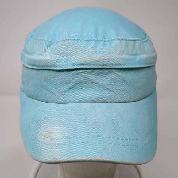 C.C Exclusives Strapback Cadet Army Hat Blue One Size Adjustable Blank - Picture 2 of 10